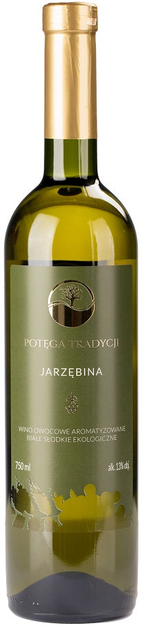 WINO BIAŁE SŁODKIE JARZĘBINA BIO 0,75 L (POLSKA) - POTĘGA TRADYCJI