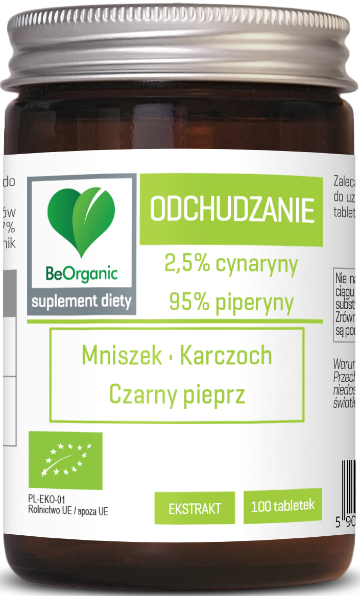 TABLETKI WSPOMAGAJĄCE ODCHUDZANIE (MNISZEK, KARCZOCH, CZARNY PIEPRZ)...