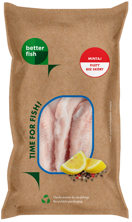 MINTAJ FILET BEZ SKÓRY MROŻONY 450 g - BETTER FISH