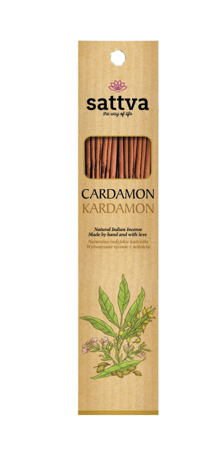 KADZIDEŁKA INDYJSKIE KARDAMON (15 szt.) 30 g - SATTVA (WELLNESS)
