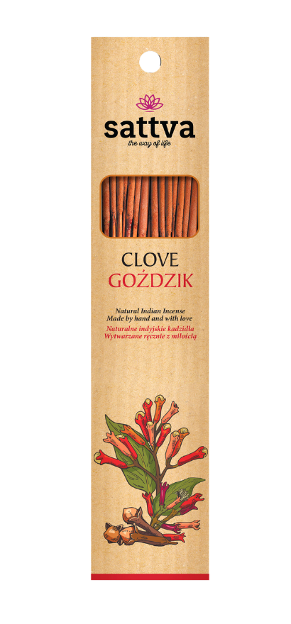 KADZIDEŁKA INDYJSKIE GOŹDZIK (15 szt.) 30 g - SATTVA (WELLNESS)
