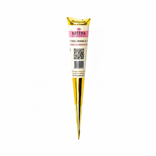 HENNA DO TATUAŻU W ROŻKU 30 g - SATTVA (AYURVEDA)