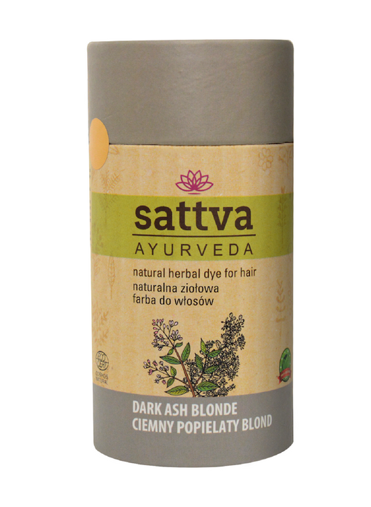 HENNA CIEMNY POPIELATY BLOND ECO 150 g - SATTVA (AYURVEDA)