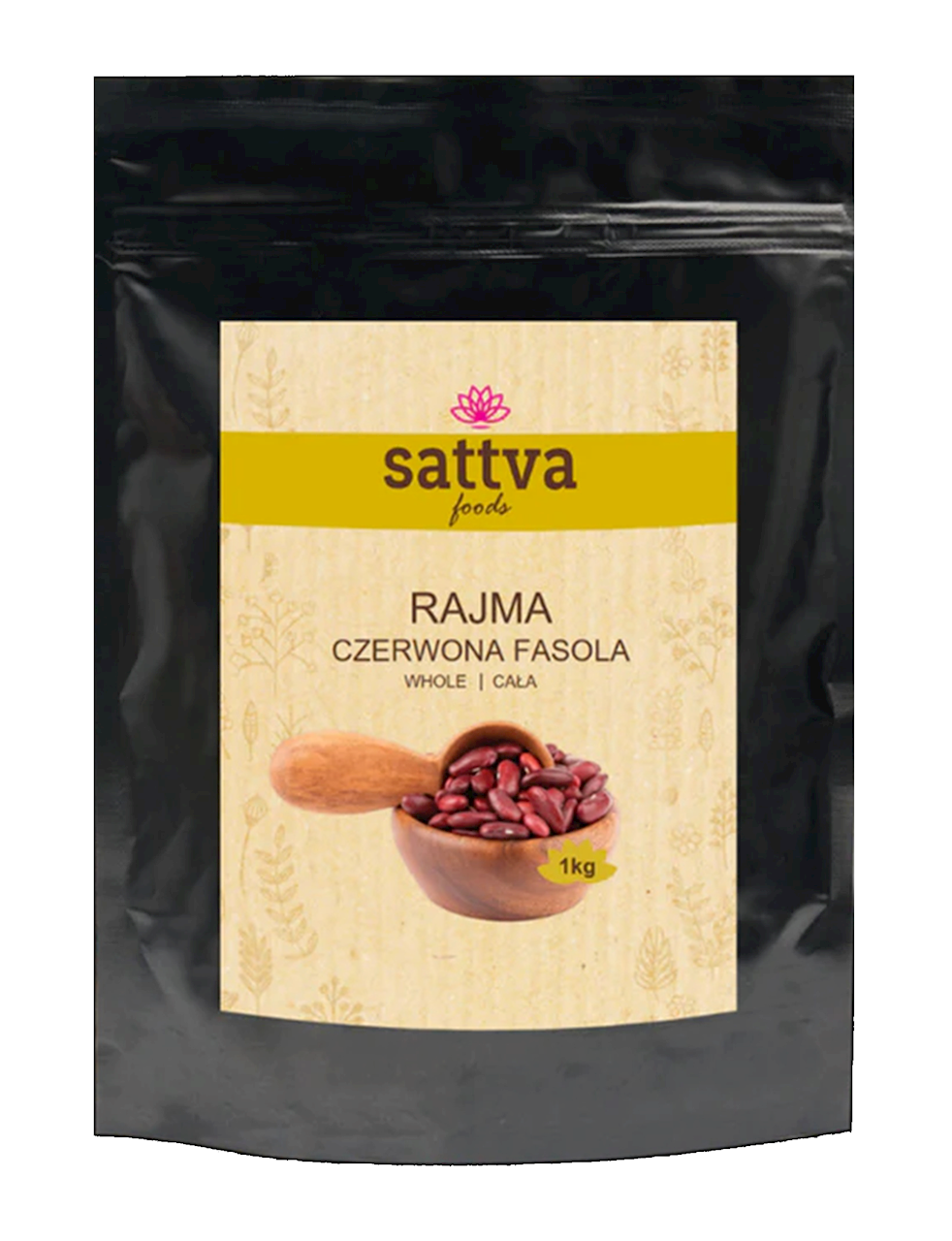 FASOLKA CZERWONA RAJMA 1 kg - SATTVA (FOODS)