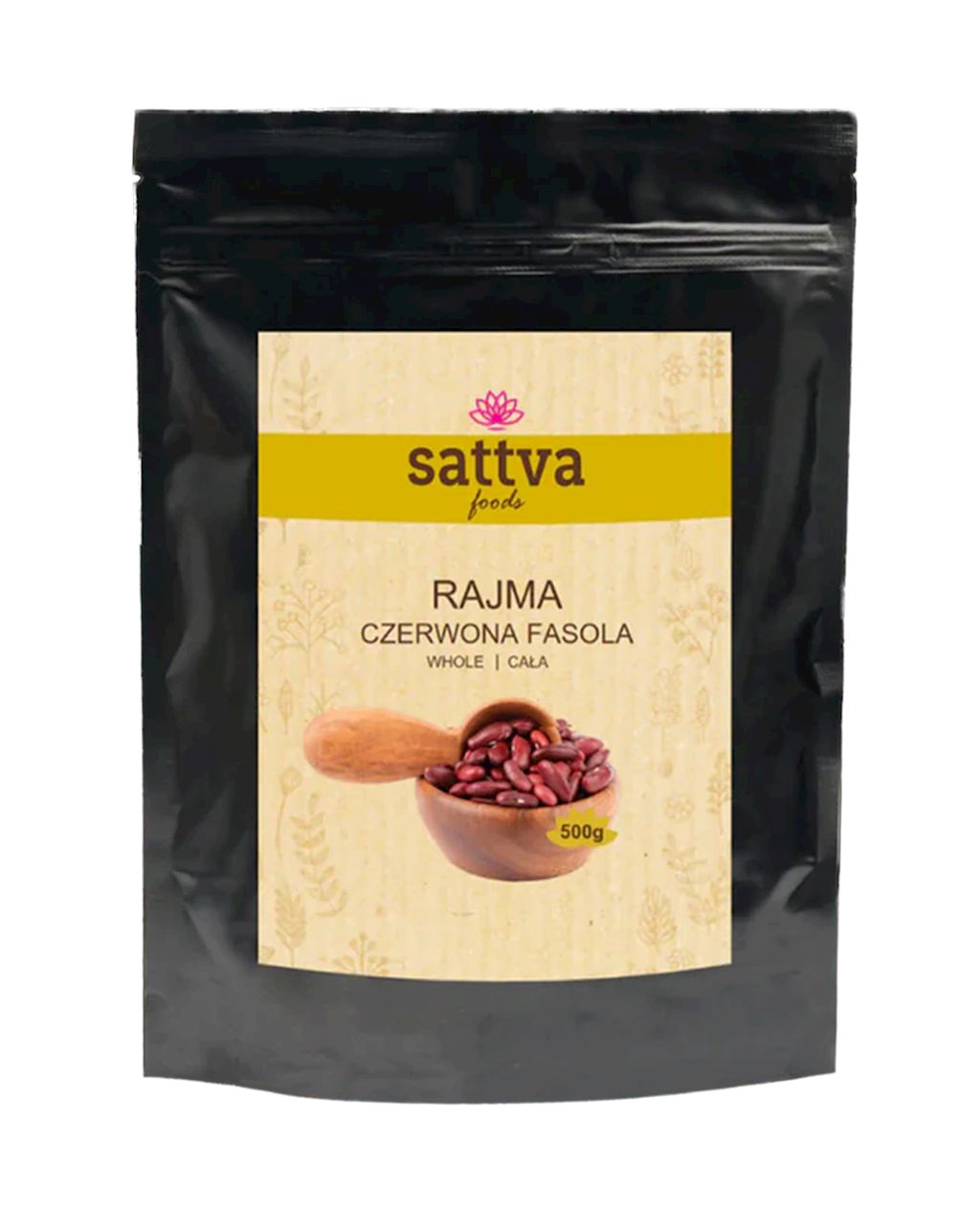 FASOLKA CZERWONA RAJMA 500 g - SATTVA (FOODS)