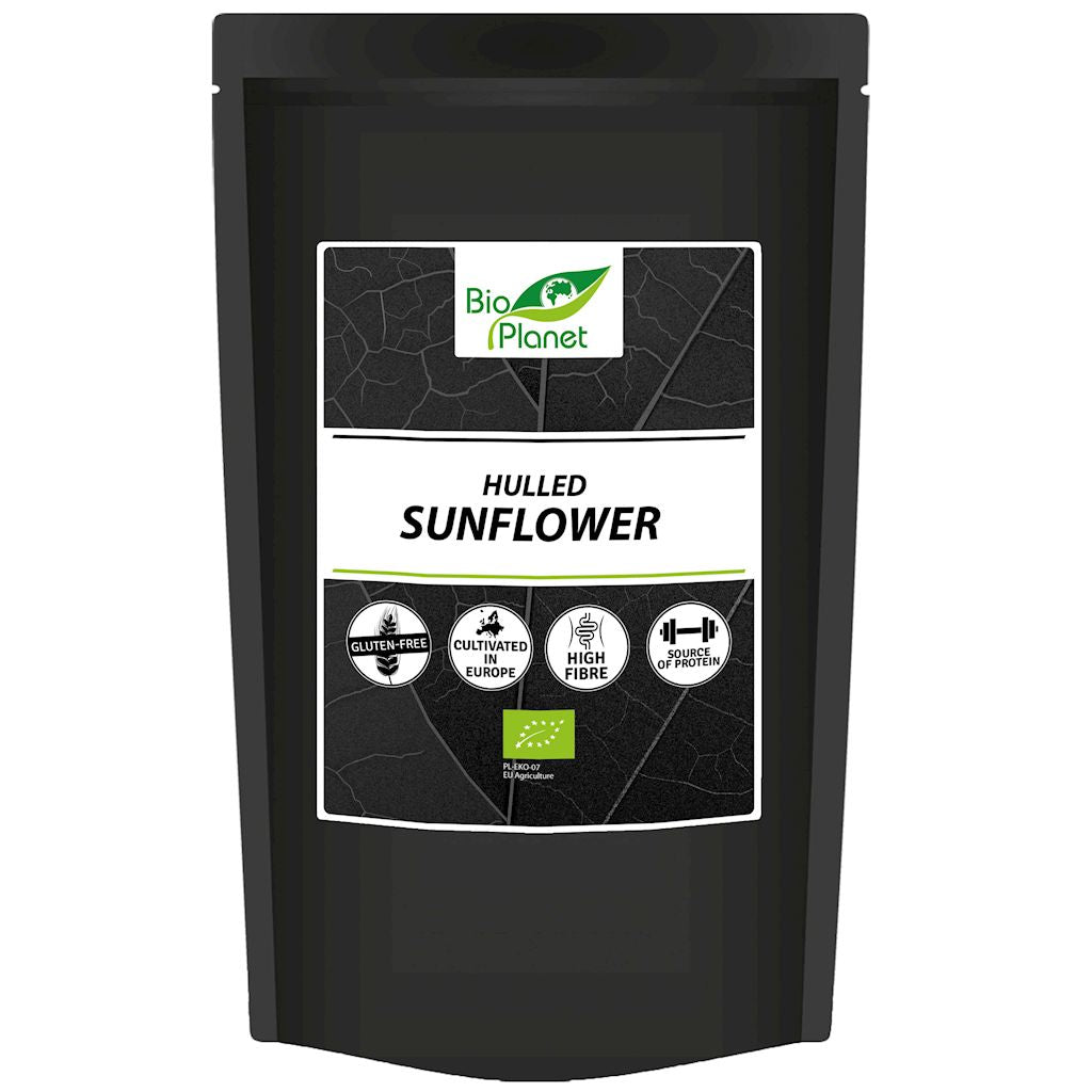 SŁONECZNIK ŁUSKANY BEZGLUTENOWY BIO 800 g - BIO PLANET INTERNATIONAL