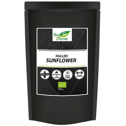 SŁONECZNIK ŁUSKANY BEZGLUTENOWY BIO 800 g - BIO PLANET INTERNATIONAL