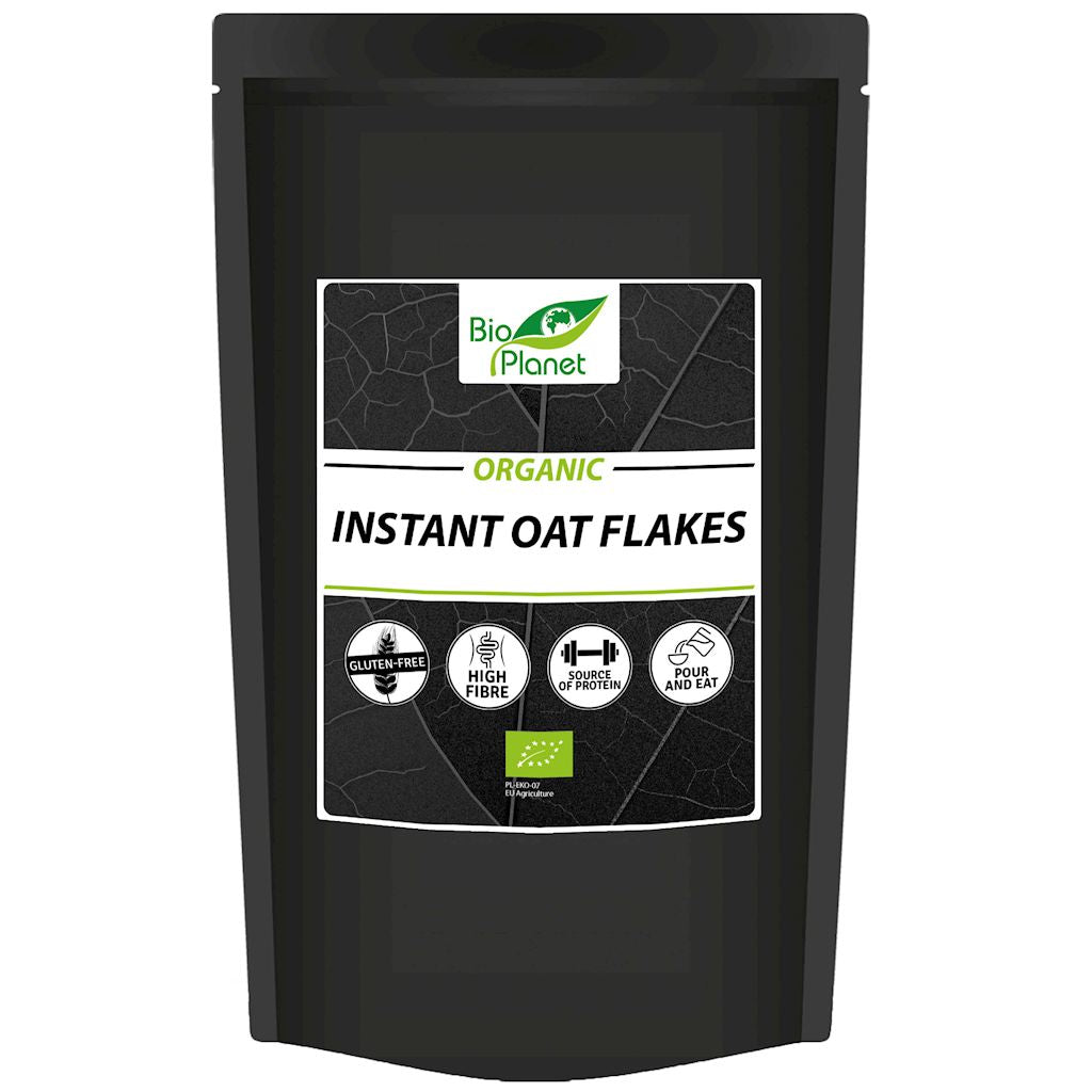 PŁATKI OWSIANE BŁYSKAWICZNE BEZGLUTENOWE BIO 500 g - BIO PLANET...