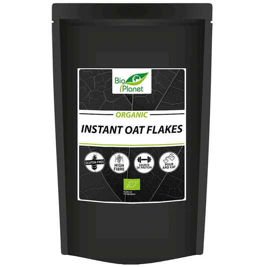 PŁATKI OWSIANE BŁYSKAWICZNE BEZGLUTENOWE BIO 500 g - BIO PLANET...