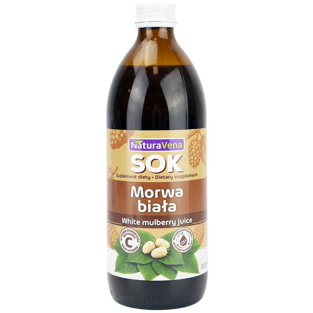 SOK Z MORWY BIAŁEJ 500 ml - NATURAVENA