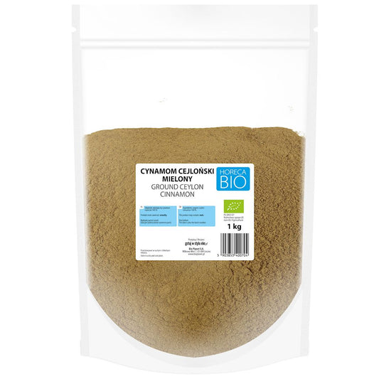 CYNAMON CEJLOŃSKI MIELONY BIO 1 kg - HORECA (BIO PLANET)