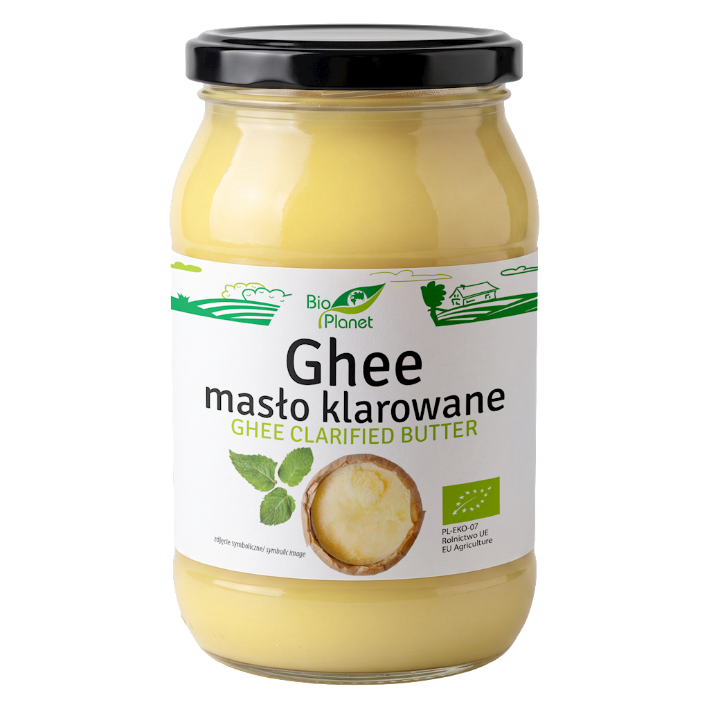 MASŁO KLAROWANE GHEE BIO 750 g (852 ml) - BIO PLANET