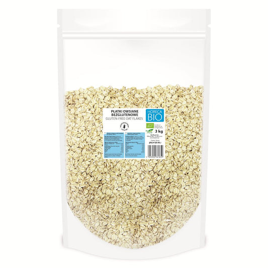 PŁATKI OWSIANE BEZGLUTENOWE BIO 3 kg - HORECA (BIO PLANET)