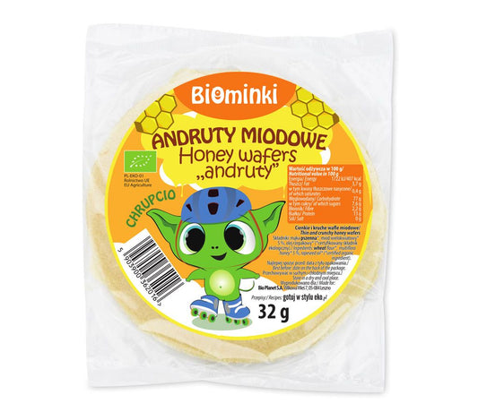ANDRUTY MIODOWE BIO 32 g (8 szt.) - BIOMINKI