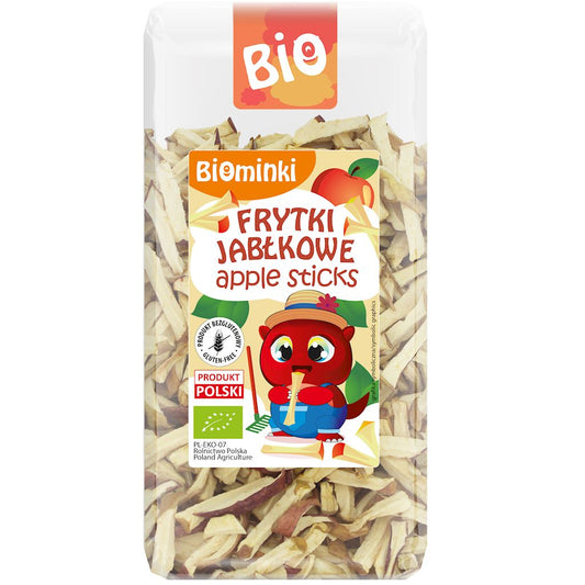 FRYTKI JABŁKOWE BEZGLUTENOWE BIO 50 g - BIOMINKI