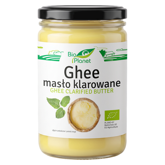 MASŁO KLAROWANE GHEE BIO 425 g (446 ml) - BIO PLANET