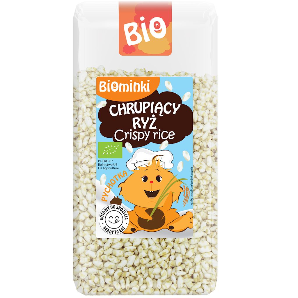 RYŻ CHRUPIĄCY BIO 75 g - BIOMINKI