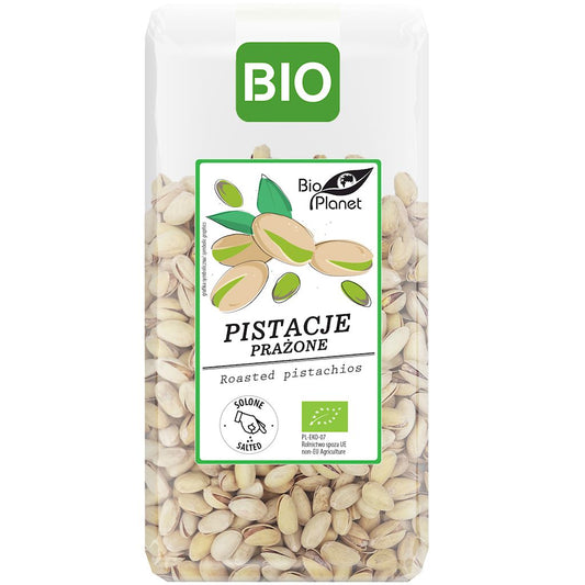 PISTACJE PRAŻONE I SOLONE BIO 300 g - BIO PLANET