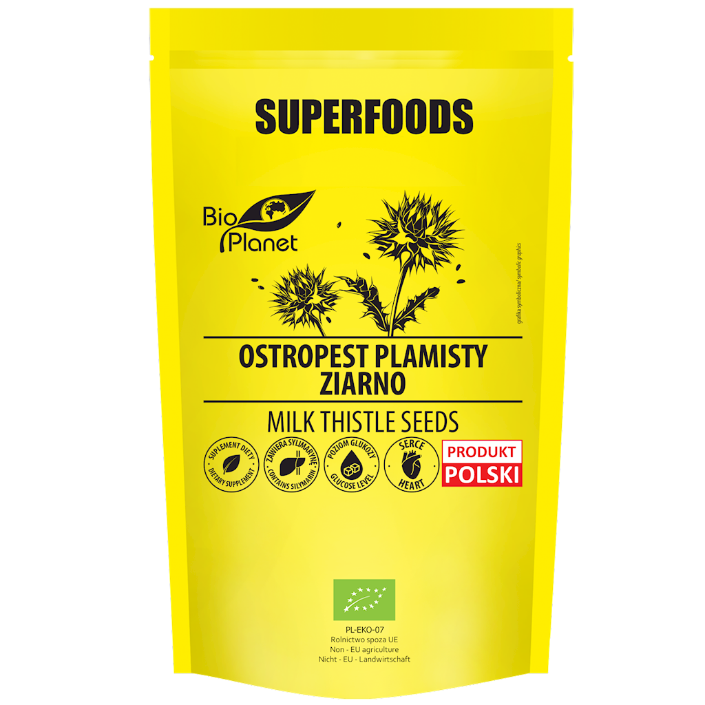 OSTROPEST PLAMISTY ZIARNO BIO 200 g - BIO PLANET SUPERFOODS
