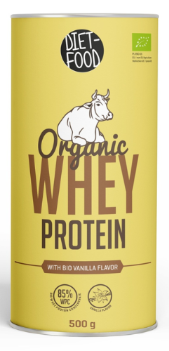 BIAŁKO SERWATKOWE O SMAKU WANILIOWYM (KONCENTRAT WPC 85) BIO 500 g...