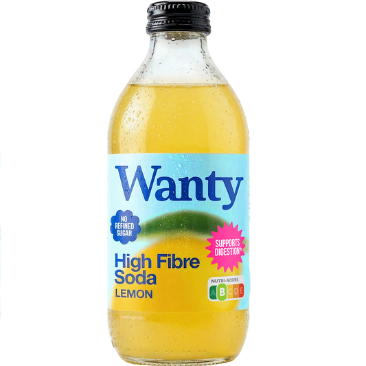 NAPÓJ MUSUJĄCY LIMONKA - CYTRYNA BEZGLUTENOWY 330 ml - WANTY (FYK)
