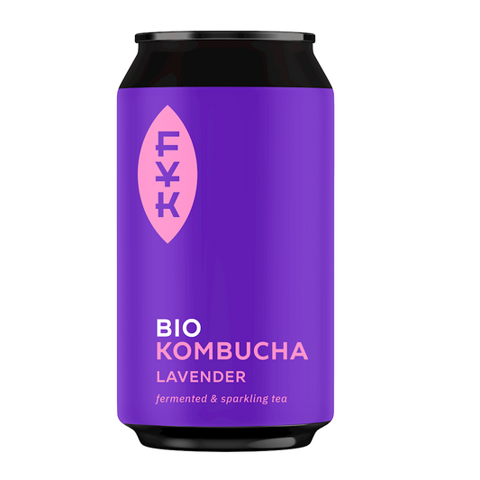 KOMBUCHA HERBATA ZIELONA Z LAWENDĄ BEZGLUTENOWA BIO 330 ml - FOREVER...