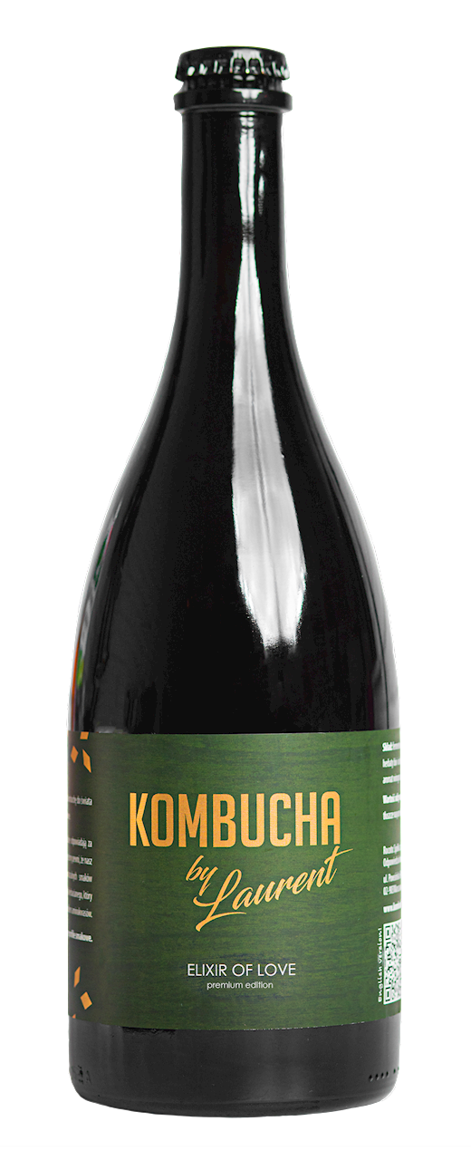 KOMBUCHA FERMENTOWANA NA BUKU O SMAKU CZEKOLADOWYM (ELIXIR OF LOVE) BIO...