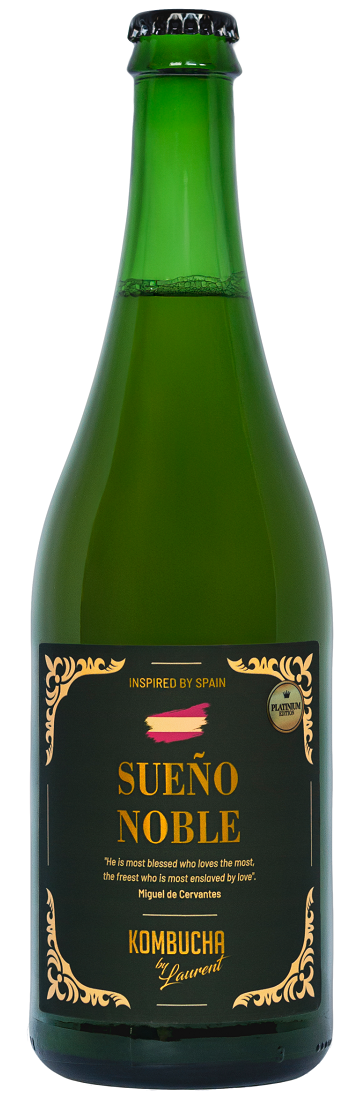 KOMBUCHA O SMAKU KWIATÓW POMARAŃCZY (MIQUEL DE CERVANTES) BIO 750 ml...