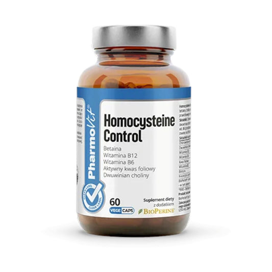 KAPSUŁKI NA METABOLIZM HOMOCYSTEINY (HOMOCYSTEINE CONTROL)...