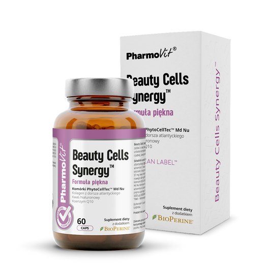 KAPSUŁKI NA PIĘKNY WYGLĄD (BEAUTY CELLS SYNERGY) BEZGLUTENOWE 60...
