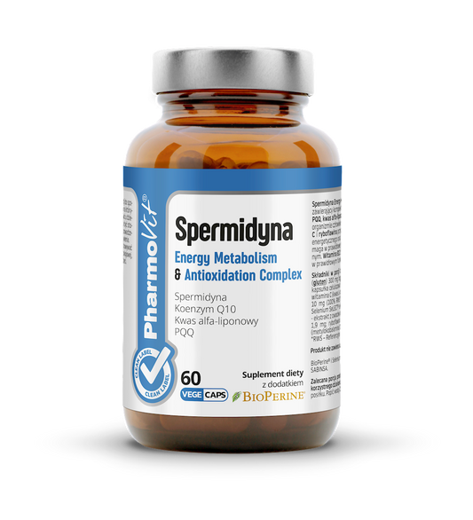 SPERMIDYNA ENERGY METABOLISM & ANTIOXIDATION COMPLEX 60 KAPSUŁEK...
