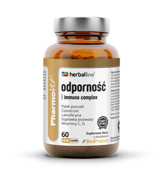 KAPSUŁKI NA ODPORNOŚĆ (IMMUNO COMPLEX) BEZGLUTENOWE 60 szt...