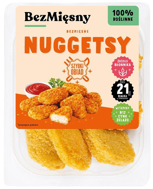 NUGGETSY ROŚLINNE 150 g - BEZMIĘSNY