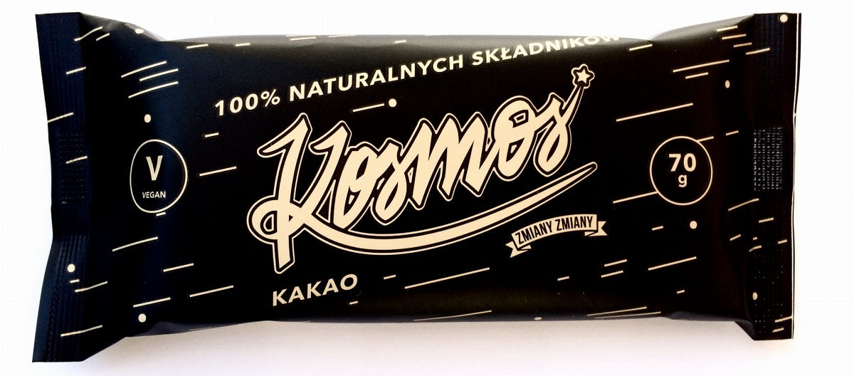 BATON BAKALIOWY Z KAKAO KOSMOS BEZGLUTENOWY 70 g - ZMIANY ZMIANY