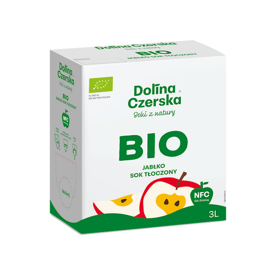 SOK JABŁKOWY NFC BIO 3 L - DOLINA CZERSKA