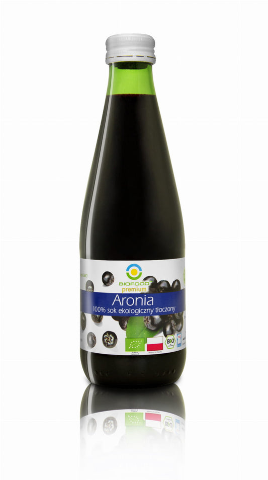 SOK Z ARONII BEZGLUTENOWY NFC BIO 300 ml - BIOFOOD