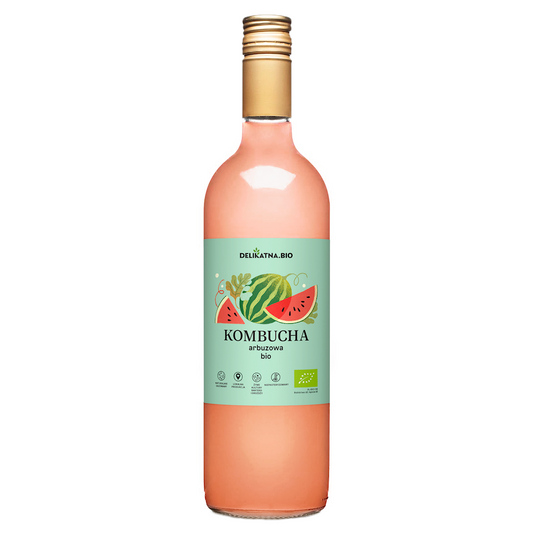 KOMBUCHA ARBUZOWA BIO 750 ml - DELIKATNA