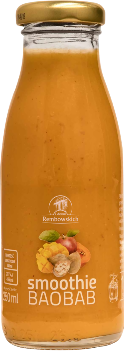 SMOOTHIE MANGO - BAOBAB 250 ml - REMBOWSCY