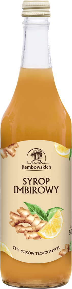 SYROP IMBIROWY 500 ml - REMBOWSCY