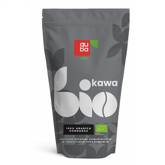 KAWA ZIARNISTA ARABICA 100 % HONDURAS BIO 500 g - QUBA CAFFE