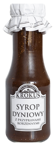 SYROP DYNIOWY Z PRZYPRAWAMI KORZENNYMI 280 ml - KROKUS (PRODUKT SEZONOWY)