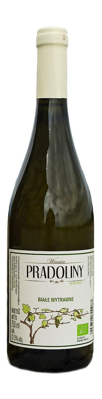 WINO BIAŁE WYTRAWNE SOLARIS BIO 750 ml (POLSKA) - WINNICE PRADOLINY