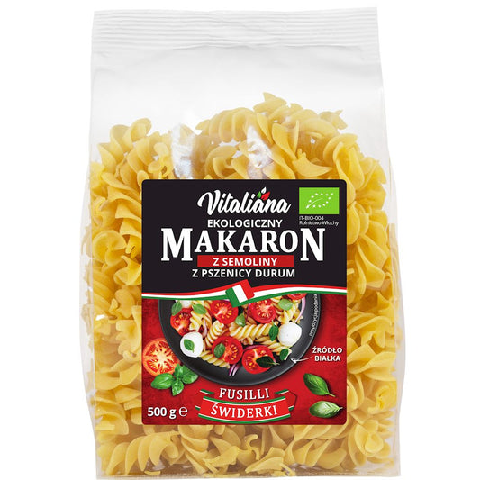 MAKARON (SEMOLINOWY) ŚWIDERKI BIO 500 g - VITALIANA