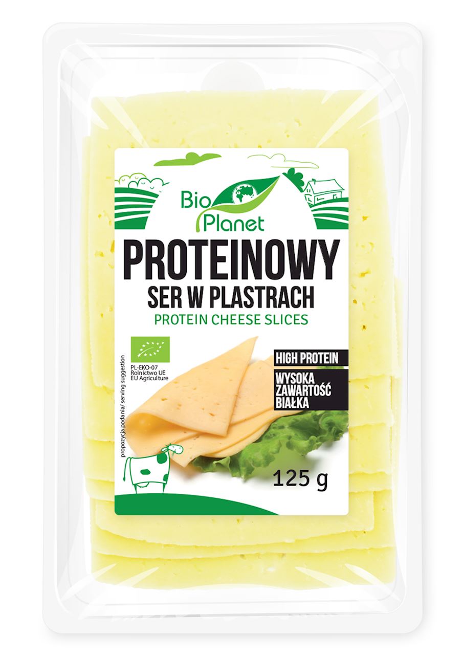 SER PROTEINOWY PLASTRY BIO 125 g - BIO PLANET