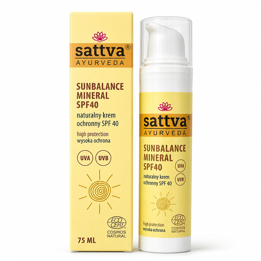 KREM PRZECIWSŁONECZNY SUNBALANCE MINERAL NATURALNY SPF 40 ECO 75 ml...