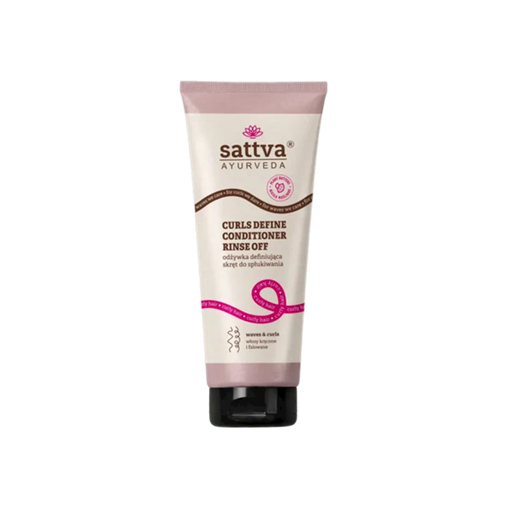 ODŻYWKA DEFINIUJĄCA SKRĘT DO SPŁUKIWANIA 200 ml - SATTVA (AYURVEDA)