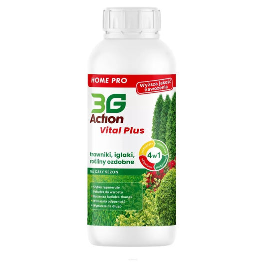 NAWÓZ UNIWERSALNY KONCENTRAT VITAL PLUS 4w1 ECO 1 L - 3G ACTION