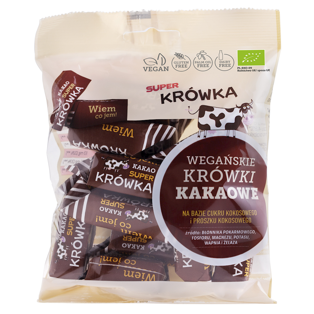 KRÓWKI KAKAOWE BEZMLECZNE BEZGLUTENOWE BIO 150 g - ME GUSTO (SUPER...