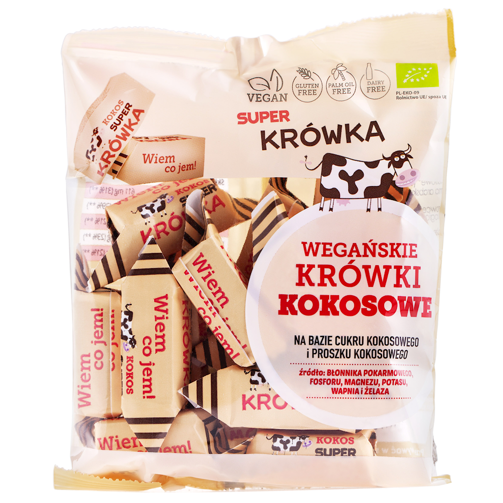 KRÓWKI KOKOSOWE BEZMLECZNE BEZGLUTENOWE BIO 150 g - ME GUSTO (SUPER...