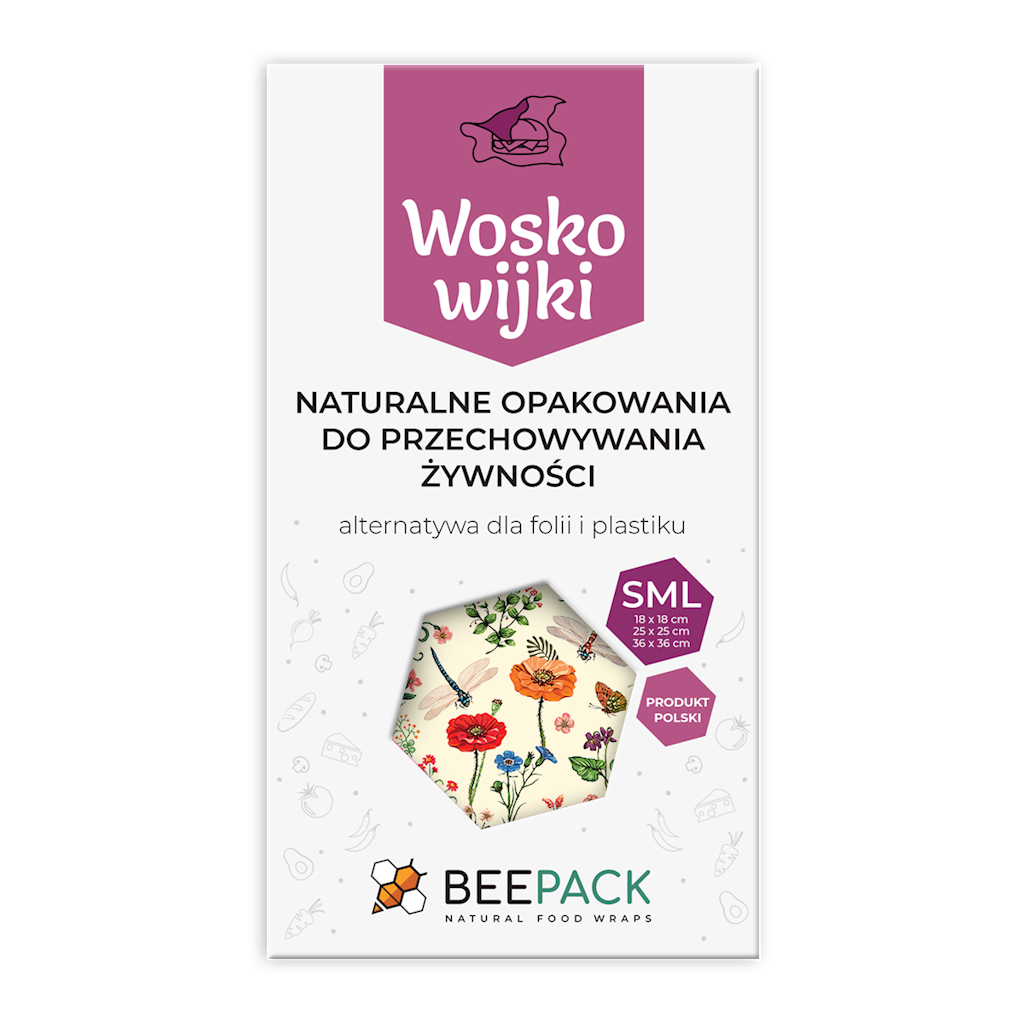 WOSKOWIJKI ZESTAW ROZMIAR S + M + L - BEEPACK